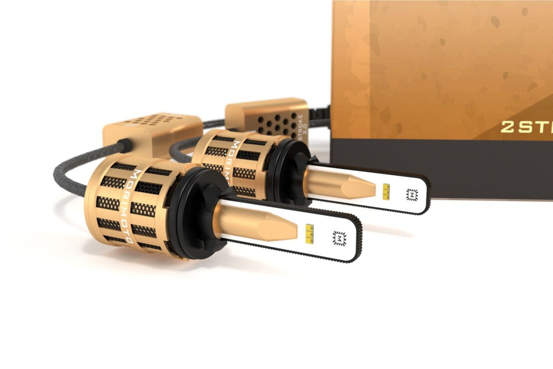 morimoto 2stroke led bulbs fog arctic bulb conversion headlight lights stroke